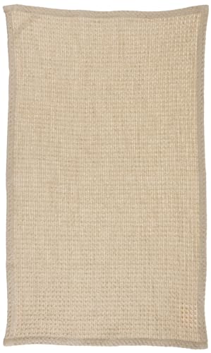 Serviettes gaufrées Mud Pie taupe grand format 66 x 41.5 pouces - 4
