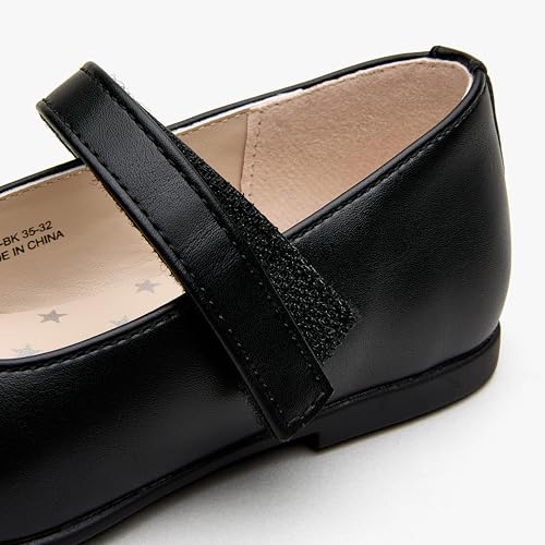 Weestep Girls Mary Jane Ballerina Flats Ballet Dress Shoes for Wedding Party School (Toddler/Little Kid)4