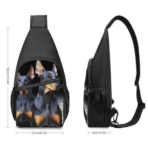 Mochila Doberman Sling para senderismo y uso casual miniatura 2