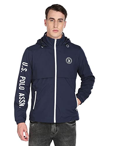 Image of U.S. POLO ASSN. Men Polyester Standard Length Jacket