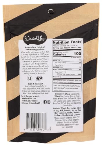 Darrell Soft Eating Liquorice - Original (Pack of 2) 7 oz - image 2