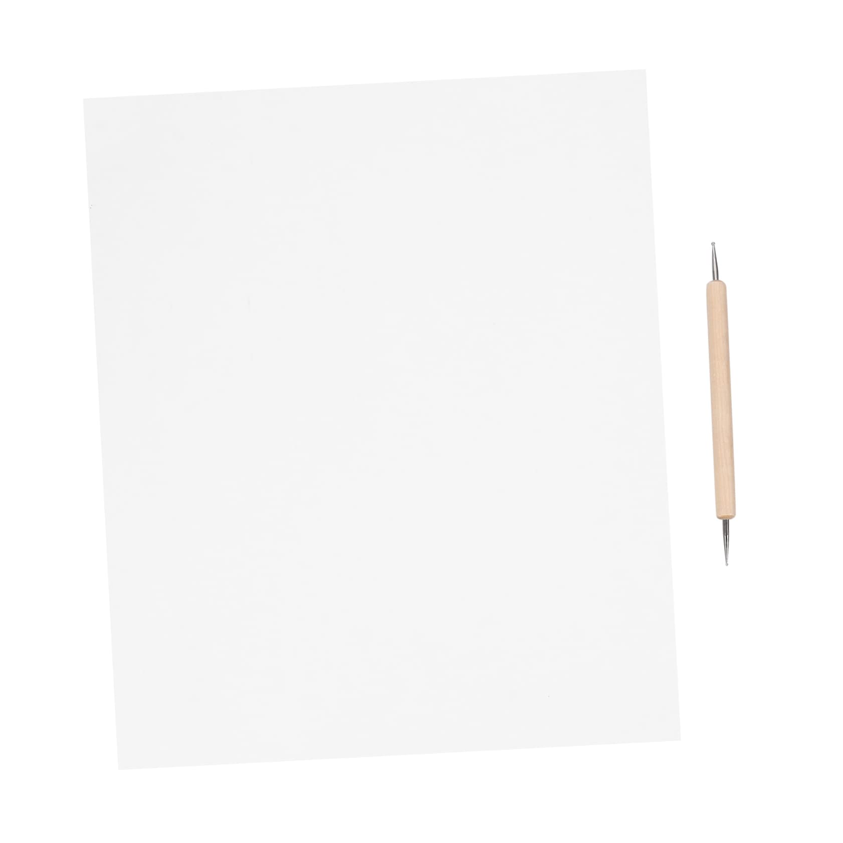 KONTONTY 10pcs Carbon Transfer Paper for Cross Stitch Trace Paper Roll Water-Soluble Tracing for Drawing Sewing Carbon