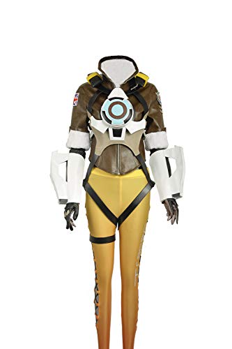 cosplayfly - Disfraz de Lena Oxton (Tracer) del juego Overwatch, para adultos