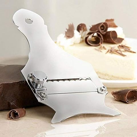 BYFRI Rallador de Chocolate de Acero Inoxidable Ajustable Cover