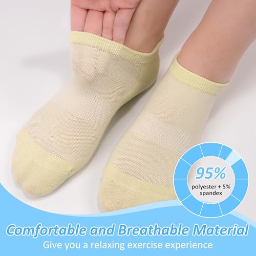 7 Pairs Pilates Socks with Grips for Women4