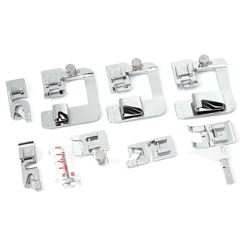 Kit de pies de prensa para máquina de coser miniatura 4