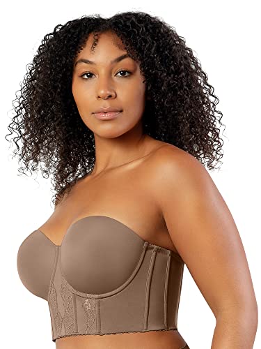 Image of PARFAIT Elissa P50116 Women's Full Bust and Full Figure Strapless Longline Bra
