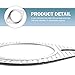 CouTunp 2PCS Car Exhaust Gasket, 2.5