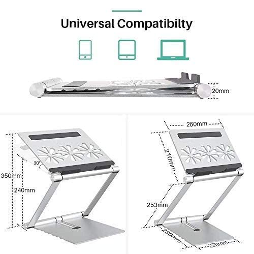 Sunger-mike-Laptop-Stand-Adjustable-Laptop-Holder-Free-Angle-Adjustment-Heat-Vent-Design-to-Elevate-Laptop-Stand-for-Desk-Laptop-Stand-Adjustable-Height-All-up-to-156-inch