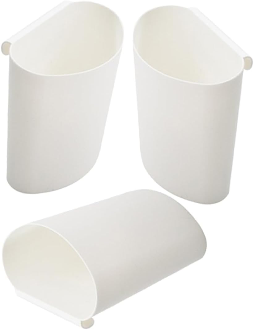 Beavorty 9pcs Hanging Storage Cup for Rolling Carts Compact Utility Baskets for Home and Salon Space-saving Hanging Buckets Easy to Clean and Organize