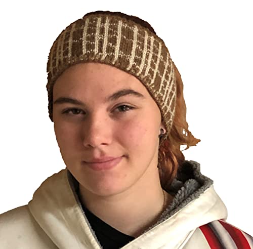 Luxury Alpaca Ear Warmer Headband, Fawn