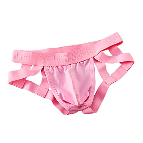 Sexy Jockstrap Underwear for Men Novelty Jock Straps Male Underwear Stretchy Thong Briefs Underwear