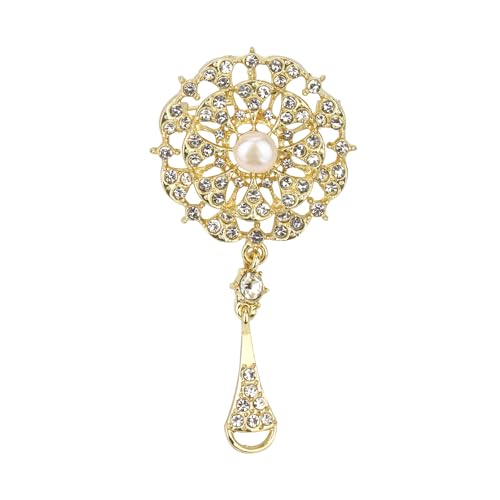 Image of Brooch Pin for Women Rhinestone Peacock Crystal Delicate Animal Brooch Lapel Pins Girls Fashion Jewelry Gift for Christmas Brooch Birthday Jewelry Gift