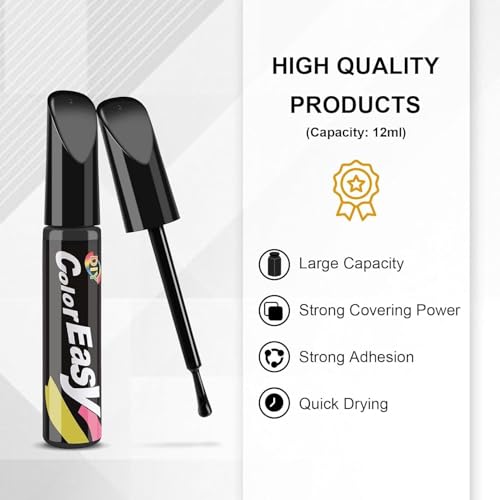 Image of Car Scratch Remover Touch Up Paint Pen Automotive Car Paint Pen 2 In 1 Car Paint Scratch Repair for Deep Scratches Special-Purpose Car Paint (Black)