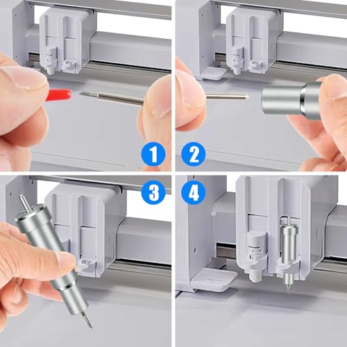 40 pcs replacement cutting blades fine point blade compatible with explore air 2air 3makermaker 3 20 pcs standard blades 10 pcs deep cutting blades and 10 pcs fine point blades