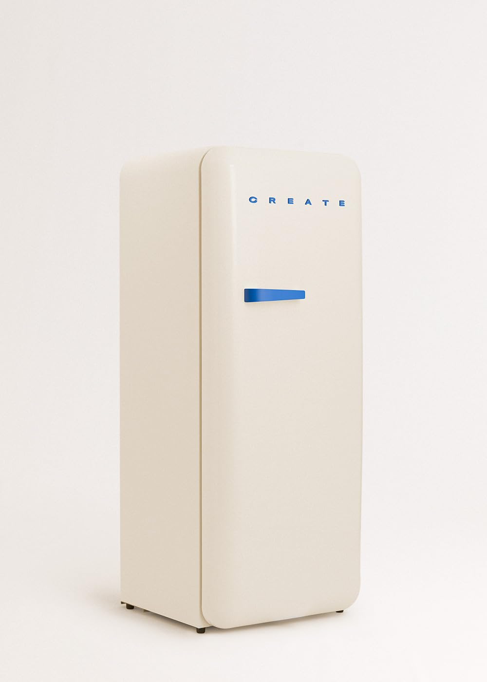 CREATE / RETRO FRIDGE 150 WOOD/Frigorífico blanco roto maneta madera con congelador 281L / 102W. bajo consumo. diseño vintage. 150cm. 3 estantes. regulador temperatura. botellero. 60x60x150cm — view 117