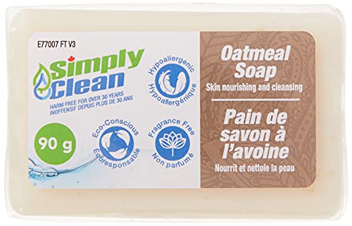 Simply Clean Oatmeal Soap Bar 90g