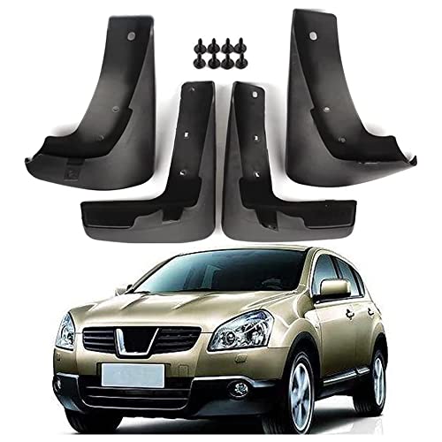 4Pcs Bavettes Garde-Boue de Voiture, pour Nissan Qashqai Dualis Rogue 2009 2010 2011-2013 Car Splash Guard Fender Voiture Accessoires Cover