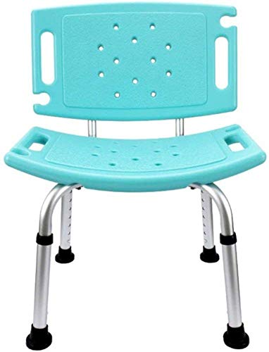 Siège de douche bleu ergonomique pour aménager une salle de bain senior - 8