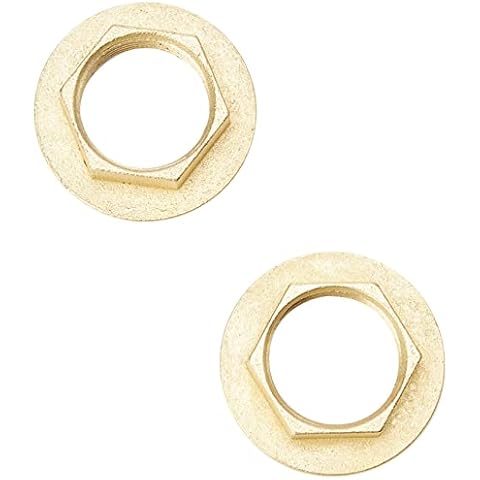 Deva DSP BBN102 Brass Back Nut, Set of 2 Pieces Cover