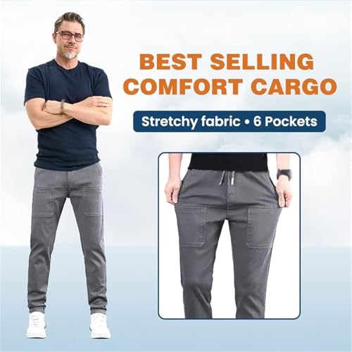 Multipants - High Stretch Multi-Pocket Durable Cargo Pants, Elastic, Comfortable and Breathable3