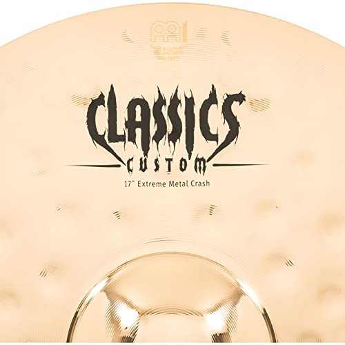 Crash 17 pouces Meinl Classics Custom Extreme Metal cymbale bronze B12 CC17EMC-B - 2