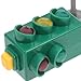 ARTIBETTER Toy Traffic Light with Sound and Flashing Signals, Safety Traffic Indicator for Kids with 2 Mini Road Signs, Educational Red Green Light Sign for Kids Early Learning