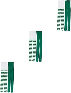 6 Pçs Festival Irlandês Meias Longas Collant Verde Estampado Roupas Infantis Roupas Patrick Traje Patricks Dia Meias Kits De Ornamento Para Mulheres St Collants Patrick'S