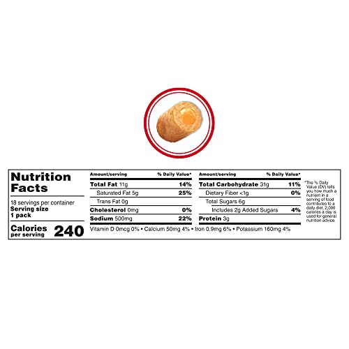 COMBOS Cheese Snacks - Cheddar Cheese Snack Bags 1.8 Ounce, Pack of 18, Baked Cracker Snack COMBOS Bulk Box