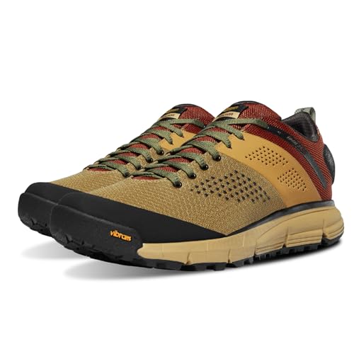 Image of Danner Trail 2650 Hiking Shoes for Men - Durable Suede, Lightweight Textile with Breathable Mesh Lining, Ortholite Footbed & Vibram Traction Outsole