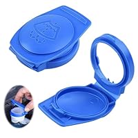 2 Stück Deckel für Scheibenwaschbehälter 3Q0955455, Wischwasser Deckel kompatibel mit VW Passat Polo Golf Tiguan Touran Audi Skoda Universal auto wischwasser Tankdeckel