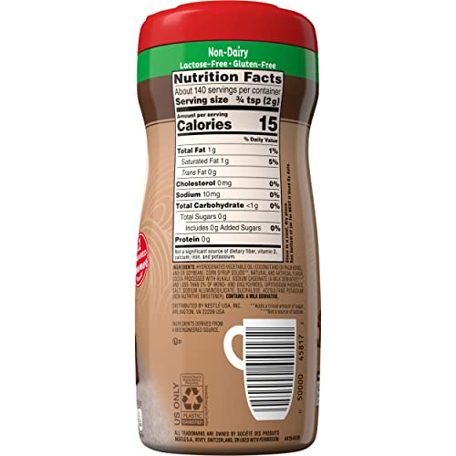 Coffee Mate 59573 Nestle Coffee Mate Chocolate Creme Sugar Free Powder Coffee Creamer thumb #14