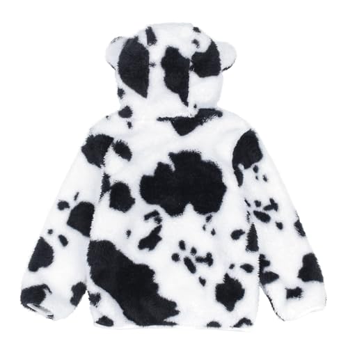 Image of JESKIDS Toddler Girls Boys Fleece Hoody Jacket Zip Up Teddy Coat Warm Winter Outwear