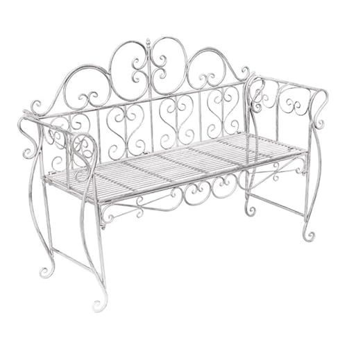 Banc de jardin en fonte antirouille pour oublier l'usure du mobilier