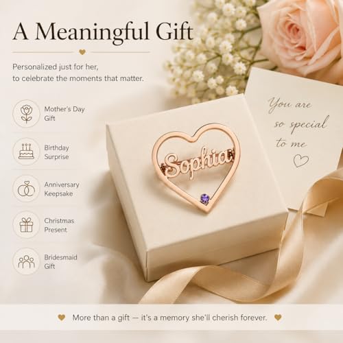 Image of Custom Name Lapel Pin Personalized Script Brooch for Women Men, Customizable Name Badge Elegant Cursive Letter Pin, Minimalist Jewelry Gift for Wedding Birthday Anniversary