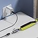 Vroxdrez 5V USB C Ladegerät Adapter Ladekonverter Kompatibel mit Philips Norelco One Blade Rasierer QP2824 QP2734 QP2724 QP2834 QP4631 MG7950 MG7930 MG9530 7000 9000, One Blade Ladekabel TypC Konverte