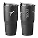 logobrands Texas 30oz Etch Black Powder Coat Tumbler