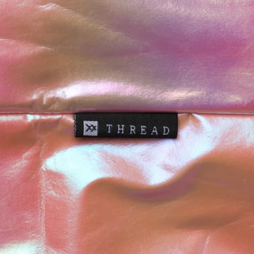 Image of THREAD Slouchy Bag, Genuine Japanese Product, Slouchy Bag, 14.6 x 20.9 x 5.1 inches (37 x 53 x 13 cm), metallic