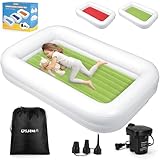 USHMA Toddler Travel Bed [4-Side] | Reversible...