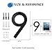 8’’ Modern Floating House Numbers for Outside, Large Black Shadow Home Number with Nails Kit, Easy to Mount for Exterior Address, Door, Garage Gate, Post Mailbox, Street, Farmhouse, Number 9