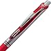 Pentel EnerGel RTX Retractable Gel Pen, Medium Point, 0.7mm, Red Ink, 3/Pack (BL77BP3B)