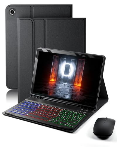 for Tab S6 Lite Case with Keyboard Samsung Galaxy Tablet S...