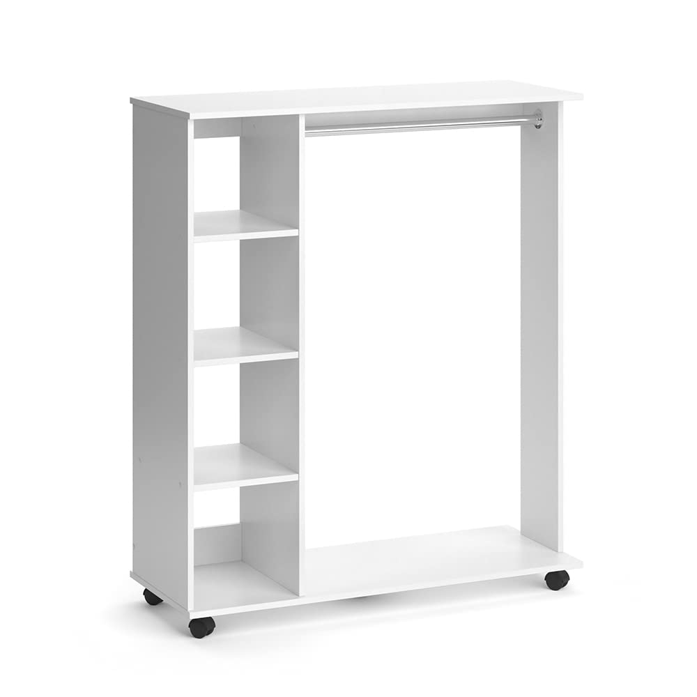 Vicco Garderobe Cosmo, Weiß, 110 x 129.4 cm