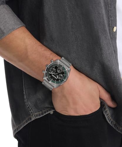 Image of Calvin Klein Ck Flex Qtz Multifunction Tonneau Dial Men's Watch