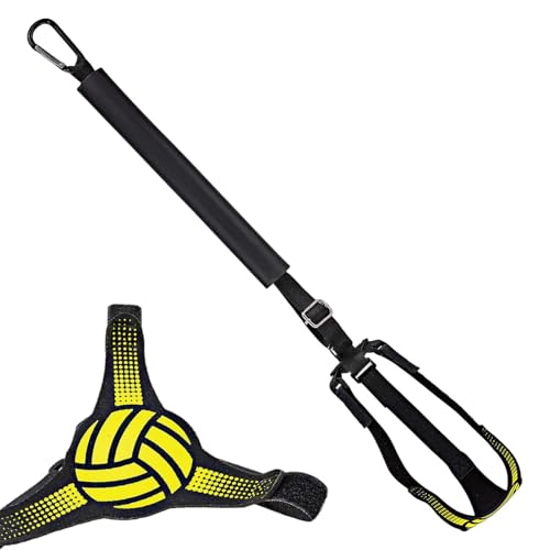 DNCG Volleyball Training, Volleyball Training Equipment Aid, Volleyball Attack Trainer,Volleyball Training System, Solo Practice Trainer, Volleyball Rebounder Trainer Kit for Beginners