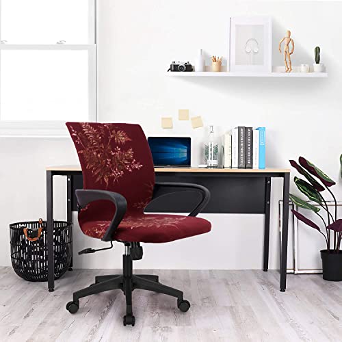 Ergonomic Chair Slipcover, Mid Back Chair Cover, Style 4