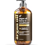 Artnaturals Argan Oil Leave-In Conditioner - (12 Fl Oz / 355ml) - Made with Organic and Natural Ingredients - for All Hair Types – Treatment for Damaged, Dry, Color Treated and Hair Loss (ANHA-0802)