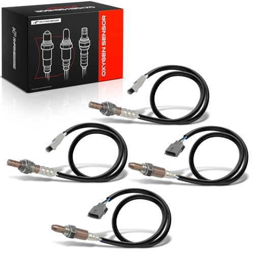 A-Premium O2 Oxygen Sensor Compatible with Nissan Sentra 2013-2017, Titan 2017-2019, Titan XD 2016-2019, Armada, NV2500, NV3500, Rogue Sport & Infiniti QX80, Upstream and Downstream, 4-PC Set