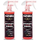 Apex Spray and Seal - Ceramic Paint Sealant - Proprietary Hydrophobic Protectant & Ceramic Booster Spray - Super Gloss and Clear Coat Protection