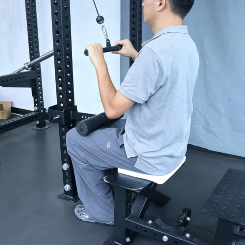 MARLANG Upgrade Nordic Hamstring Curl Squat Rack Attachments with Pin Block by MARLANG - Used condition - Image 4